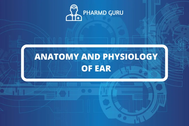 ANATOMY AND PHYSIOLOGY OF EAR