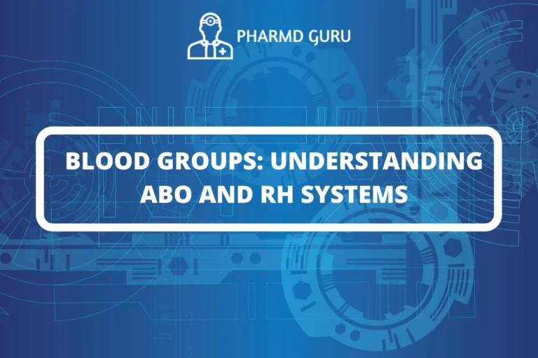 BLOOD GROUPS UNDERSTANDING ABO AND Rh SYSTEMS