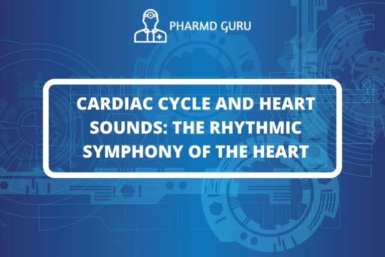 CARDIAC CYCLE AND HEART SOUNDS THE RHYTHMIC SYMPHONY OF THE HEART