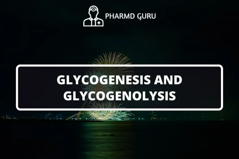 GLYCOGENESIS AND GLYCOGENOLYSIS