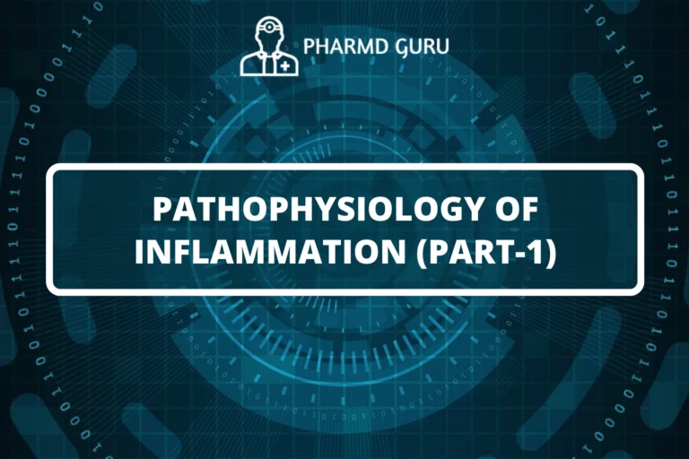 PATHOPHYSIOLOGY OF INFLAMMATION (PART-1)